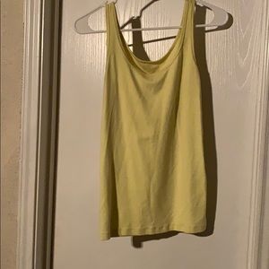 Ana yellow tank top